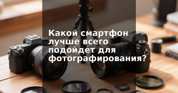 Какой смартфон лучше всего подойдет для фотографирования?