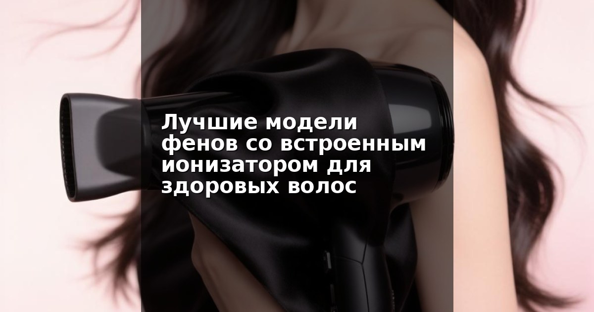 Лучшие модели фенов со встроенным ионизатором для здоровых волос